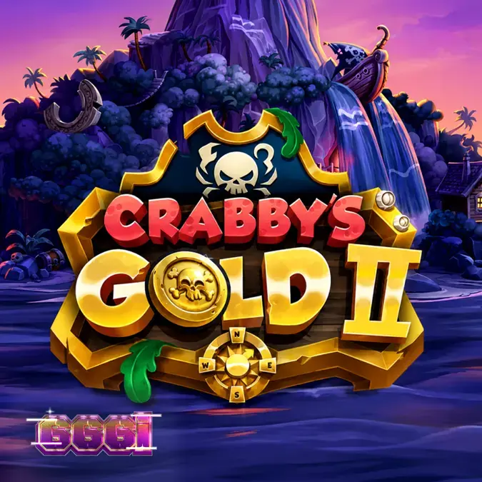 Tampilan layar permainan slot Crabby’s Gold 2 di perangkat seluler